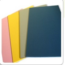 현진아트]양면칼라폼보드5T*600*900, 120번, 5mm
