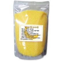 맛깔 천연색소사용 솜사탕재료(맛깔슈가 바나나향) 1Kg, 4개