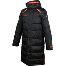 조마 J2 DJA 550M 롱다운 코트 BK N.OR