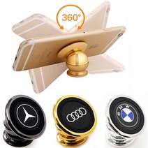 DF 로고 차량용 강력 자석 핸드폰 스마트폰 휴대폰 거치대, 블랙/아우디 st, 1개