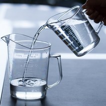 바이굿즈 안깨지는 PC 계량컵 5종 택1(225ml 500ml 1L 2L 4L), 투명, 500마리