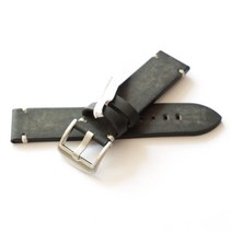 20mm 22mm 빈티지 천연가죽시계줄 명품브랜드 시계줄교체 / 스테인레스 시계핀2개포함 SS-856