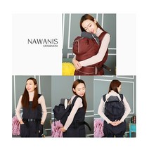 나와니스_ 겨울 패딩 포대기(워머 겸용/아기보호망토), 버건디, 본상품선택