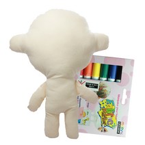 아이달리 에디슨 우치다 6색 패브릭마카 세트 그리기인형