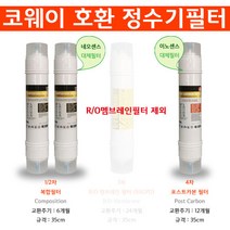 코웨이 CP-07HR 14형 호환 필터 RO80 복합 리필 세트