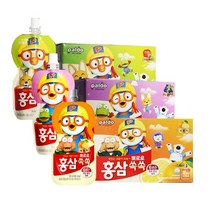 홍삼쏙쏙3종세트(사과매실100ml*10개+포도블루베리100ml*10개+오렌지100ml*10개), 포도블루베리+사과매실+오렌지, 30팩