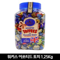 워커스 어쏘티드 토피 초콜릿, 1.25kg, 1개