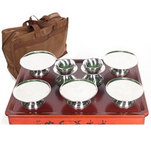 남도공예 스텐레스 휴대용제기세트 (성묘용) 휴대용제기, 단품, 단품, 1개