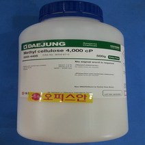 오피스안 Methyl cellulose 4000cP메틸셀룰로스 (EP) 500G 시약