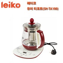 레이코 유리티포트(SH-TA100)-1.8L, 레드, 1800ml