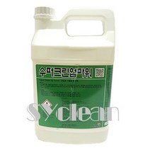 킴앤에스코리아 수퍼크린업파워 3.75L 강력공업용기름때제거제, 1개