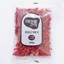 아침애간식 애견용 버거, 오리고기버거, 20개