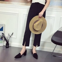 스텔라 여성스웨이드 스틸레토 로퍼힐