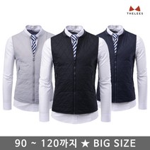 THELEES NKPVE1_남여공용 다이아몬드 퀄팅 라이트 경량 패딩 조끼