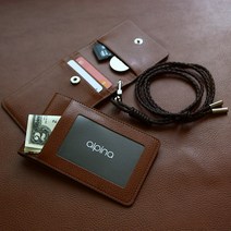 알피나 B타입 카드홀더 목걸이