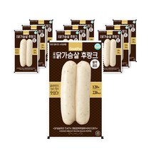 굽네 닭가슴살 후랑크 블랙페퍼 소시지, 120g, 10팩
