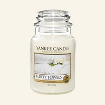 양키캔들 자캔들 라지자 아로마 향초, 플러피타월(Fluffy Towels)