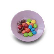 리빙퓨어 [다드림] 파스텔 실리콘 접시, 인디핑크