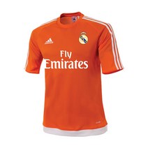 아디다스 레알마드리드 에스트로 15 저지 SS(S16152) 오렌지 화이트 커스텀 축구 유니폼