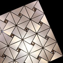 (15시이전 주문건 당일출고) 현대시트 접착식 메탈타일/주방타일/데코타일, HMT-99311 크리스탈골드, 1개