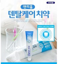 앤리홈 덴탈케어치약 60g(여행용) 6ea