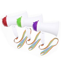TORIMALL 1+1 미니확성기 미니메가폰 녹음가능, 색상랜덤, 1+1 미니메가폰 녹음가능