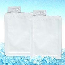 아이스원 무지 젤아이스팩 10x15cm 100장 1세트 반제품 나일론 아이스팩