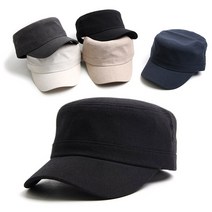 아이엠캡 린넨 베이직 무지 군모 모자