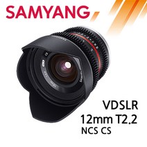 삼양 정품 씨네렌즈 VDSLR 12mm T2.2 NCS CS, 마이크로포써드