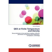 Qed at Finite Temperature and Density Paperback, LAP Lambert Academic Publishing