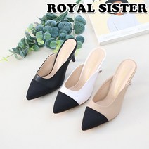 [RS]C2S 995 7cm 여성 쿠션 하이힐 슬리퍼 블로퍼 뮬슬리퍼힐