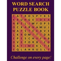 Word Search Puzzle Book: Challenge on Every Page! Paperback, Createspace Independent Publishing Platform