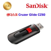 샌디스크 크루저 글라이드 USB 메모리 SDCZ60, 256GB