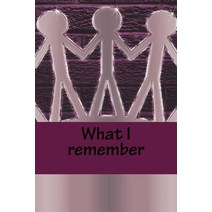 What I Remember Paperback, Evb Pres