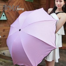 BMC UV코팅 3단 양산겸용 패션 벚꽃우산 양산 사쿠라우산