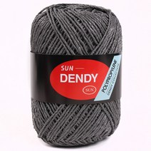 마마니트 댄디실 댄디뜨개실, 17 다크그레이, 1개