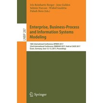 Enterprise Business-Process and Information Systems Modeling: 18th International Conference Bpmds 20..., Springer