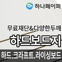 하나페이퍼 하드보드지, 라이싱보드 4P[LP4], 2절ㅡ6매