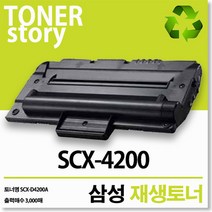 제이컴퍼니 SCX-4200 신재생토너, 흑백, 1개
