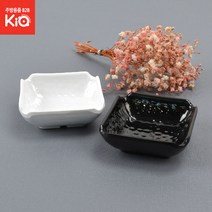 정초장 흑스톤 백스톤 반찬기 종지 멜라민 DS-6518, 정초장 흑스톤 DS-6518, 1개
