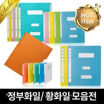 빅드림 정부화일 황화일 10개입모음 사무용품, 01-PP정부화일DF1494-7 10개묶음, 노랑