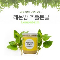 레몬밤 레몬밤분말 레몬밤차 로즈마린산 레몬밤잎 레몬밤허브 레몬밤효능, 100g, 1병