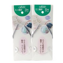크로바 미니 줄바늘 장갑바늘 23cm, 크로바 미니 줄바늘 장갑바늘 23cm 4호(3.3mm) 51-504, 1개입