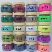 칼라석채(색모래), 27-적갈색, 1통