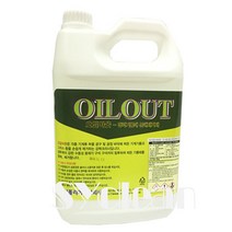 원폴리머 강력기름때분해제거제 오일아웃3.75L, 1개, 3.75l