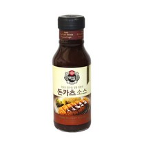 선물 CJ백설 돈카츠소스315g 데리야끼 칠리소스 소스 스테이크 돈까스, 1, 본제품선택, 315g