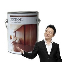 [마이칼라페인트] 프리미엄 오일스테인 데크오일 4L, 흑색, 4000ml, 1개