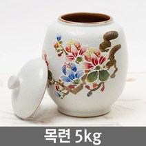 비채 목련 잡곡 단지 5KG 현관 소금항아리