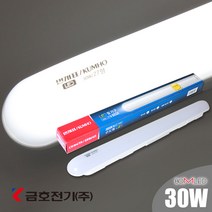 금호전기 번개표 LED 일자등 30W 주광색