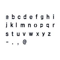 스텐실 도안_알파벳소문자(소), 스텐실용롤러 구매